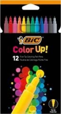 Flamastry Color UP 12 kolorów BIC - zdjęcie produktu