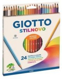 Kredki Stilnovo Intense 24 kolory - zdjęcie produktu
