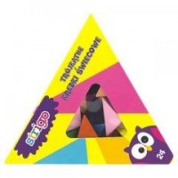 Kredki świecowe trójkątne 24 kolory - zdjęcie produktu