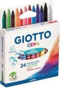 Kredki woskowe Cera 24 kolory GIOTTO - zdjęcie produktu