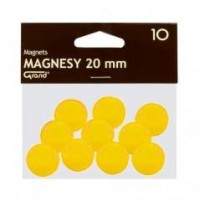Magnes 20mm żółty 10szt GRAND - zdjęcie produktu
