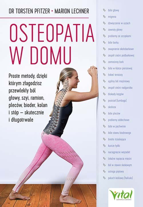Osteopatia w domu - okładka książki