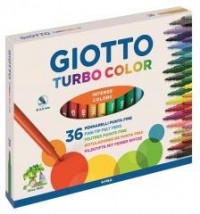 Pisaki Turbo Color 36 kolorów GIOTTO - zdjęcie produktu
