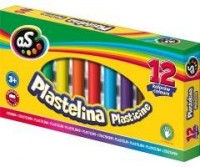 Plastelina 12 kolorów AS - zdjęcie produktu
