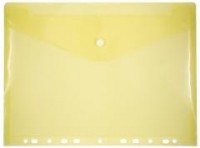 Teczka PP A4 z europerforacją żółta - zdjęcie produktu