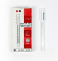 Długopis żelowy OfficeG 0,8mm biały - zdjęcie produktu