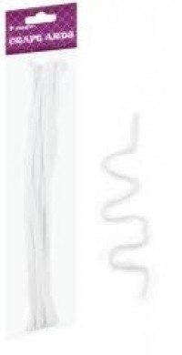 Druciki kreatywne białe 15szt FANDY - zdjęcie produktu