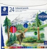 Kredki sześciokątne 24 kolory Design - zdjęcie produktu