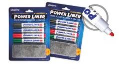 Marker suchościeralny MA-4E 4 kolory - zdjęcie produktu