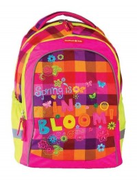 Plecak szkolny dwukomorowy Bloom - okładka książki