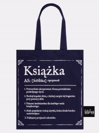 Torba na książki bawełniana Definicja - okładka książki