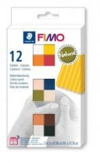Fimo Soft 12x25g kolory Natural - zdjęcie produktu
