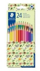Kredki sześciokątne Pattern 24 - zdjęcie produktu