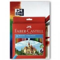 Kredki Zamek 24 kolory FABER CASTELL+ - zdjęcie produktu