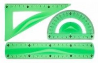 Zestaw geometryczny zielony BL010-ZK - zdjęcie produktu
