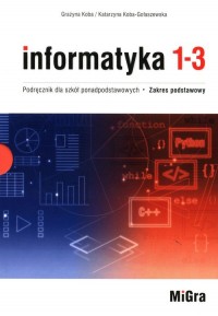 Informatyka LO 1-3. Podręcznik - okładka podręcznika