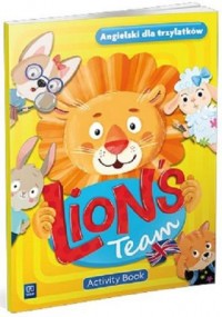 J. ang. 3-latek Lion s Team. KP - okładka podręcznika