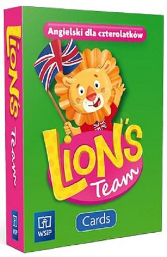 J. ang. 4-latek Lion s Team. KP - okładka podręcznika