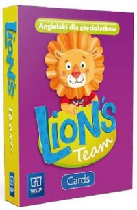 J. ang. 5-latek Lion s Team. Cards - okładka podręcznika