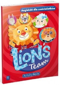 J. ang. 6-latek Lion s Team. KP - okładka podręcznika