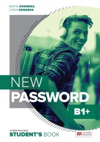 New Password B1+ SB + S s App MACMILLAN - okładka podręcznika