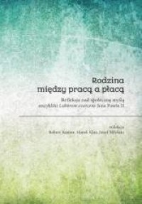 Rodzina między pracą a płacą - okładka książki