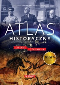 Atlas historyczny liceum i technikum - okładka książki