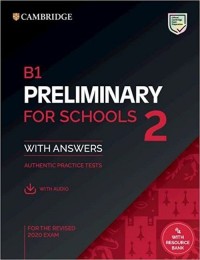 B1 Preliminary for Schools 2 Students - okładka podręcznika