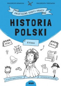 Historia Polski. Graficzne karty - okładka podręcznika