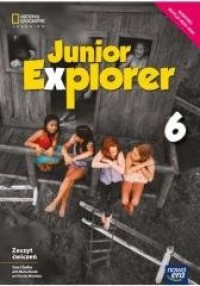 Junior Explorer 6. Ćwiczenia - okładka podręcznika
