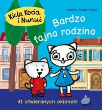 Kicia Kocia i Nunuś Bardzo fajna - okładka książki