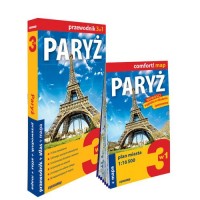 Paryż explore! guide 3w1 przewodnik - okładka książki
