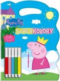 Peppa Pig. SuperKolory - okładka książki