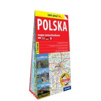 Polska mapa samochodowa 1:700 000 - okładka książki
