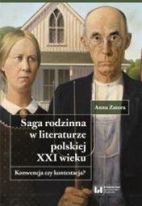 Saga rodzinna w literaturze polskiej - okładka książki