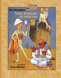 Ture Sventon na pustyni - okładka książki