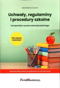 Uchwały, regulaminy i procedury - okładka książki
