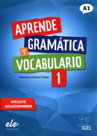 Aprende Gramatica y vocabulario - okładka podręcznika