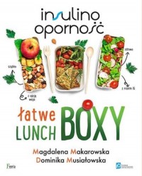 Insulinooporność Łatwe lunchboxy - okładka książki