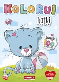 Koloruj Kotki - okładka książki