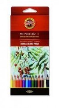 Kredki Mondeluz 12 kolorów - zdjęcie produktu