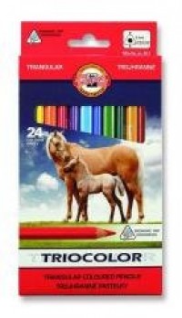 Kredki Triocolor 24 kolory - zdjęcie produktu