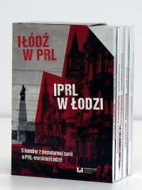 Łódź w PRL, PRL w Łodzi. 5 tomów - okładka książki