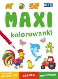 MAXI. Kolorowanki - okładka książki