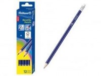 Ołówek GP HB z gumką (12szt) - zdjęcie produktu