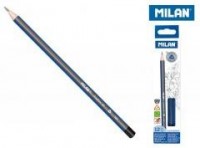 Ołówek trójkątny 2B (12szt) MILAN - zdjęcie produktu