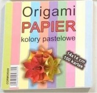 Origami papier 14x14cm pastele - zdjęcie produktu