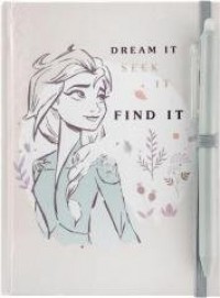 Pamiętnik na gumkę Frozen - zdjęcie produktu