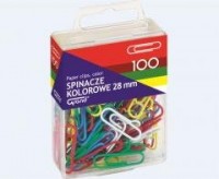 Spinacze kolorowe 100szt GRAND - zdjęcie produktu