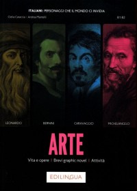 Arte Vita e opere Brevi graphic - okładka podręcznika